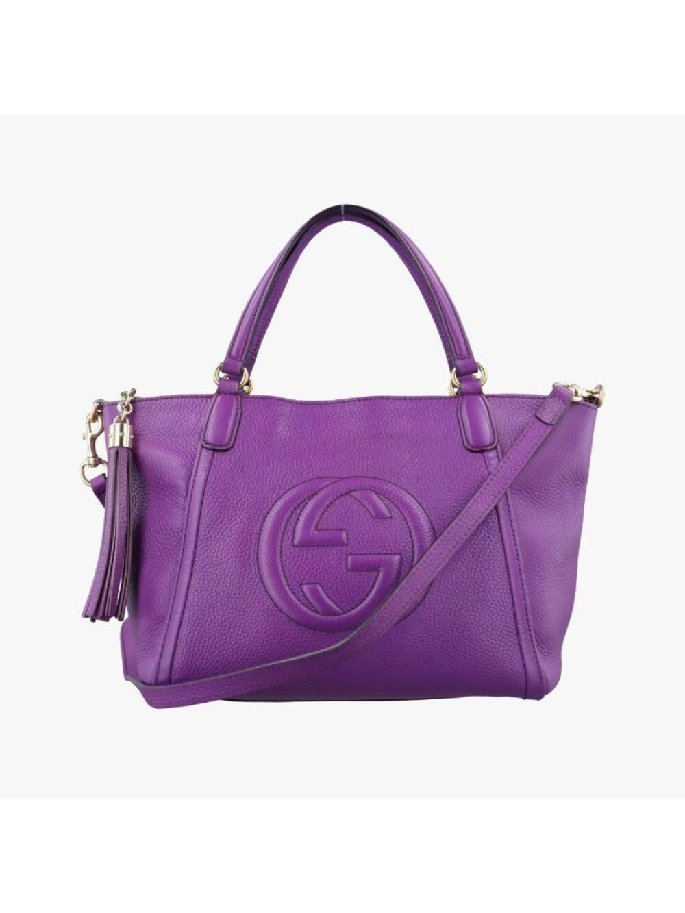Gucci Soho Purple Leather